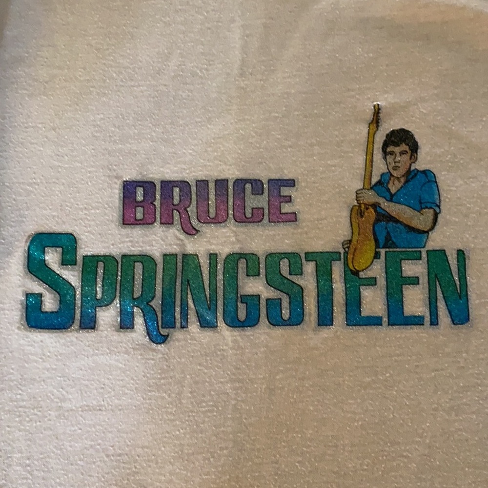 Vintage Bruce Springsteen Tee with sparkly bits